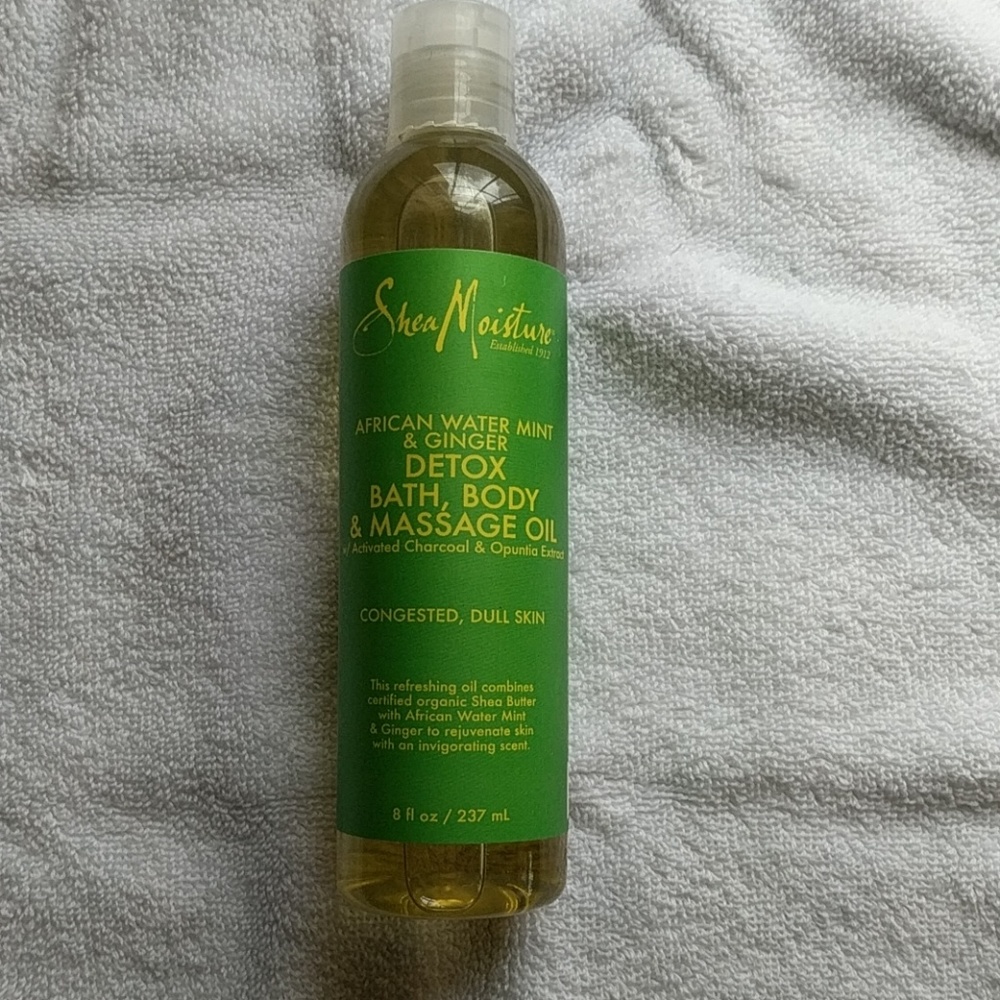 Shea moisture detox body oil